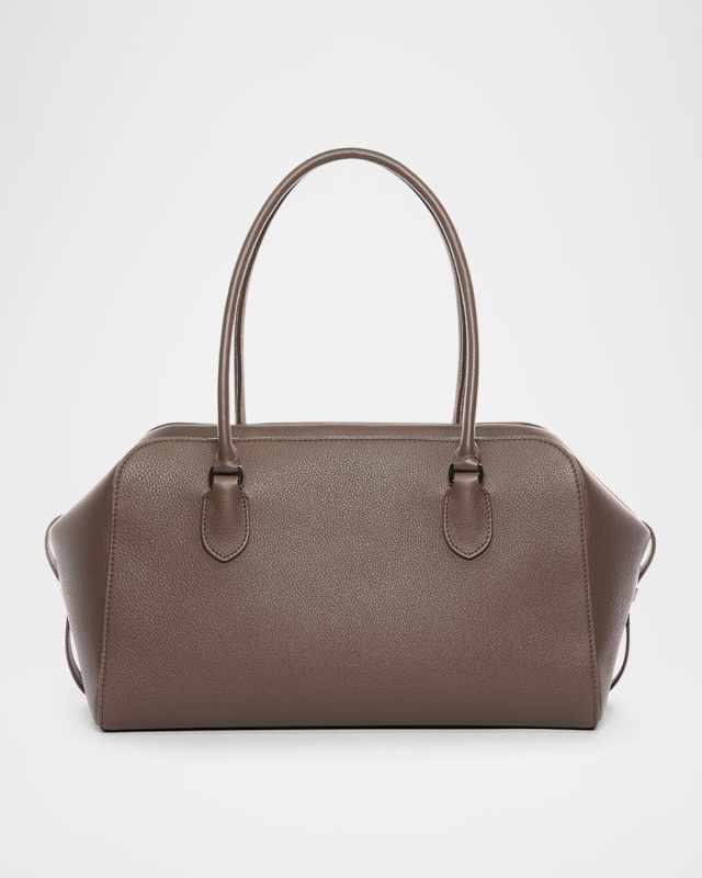Ew Bowling Bag in Lux Grained Leather